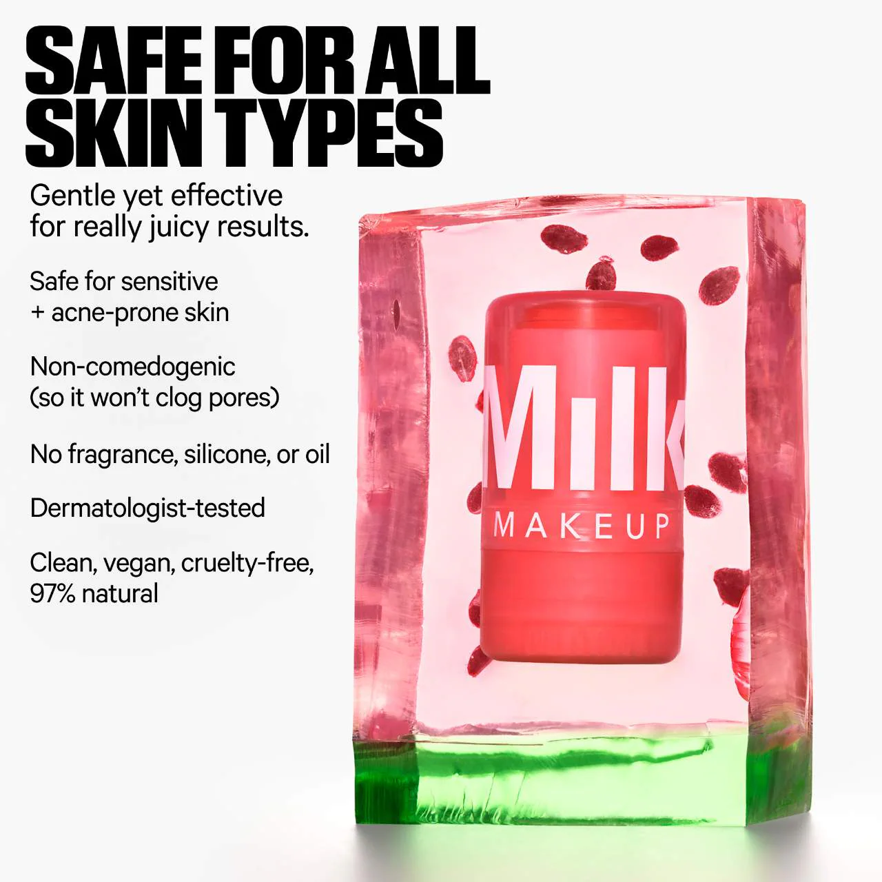 MILK MAKEUP Watermelon Jelly Brightening Serum Stick with Peptides - *PRE ORDER*