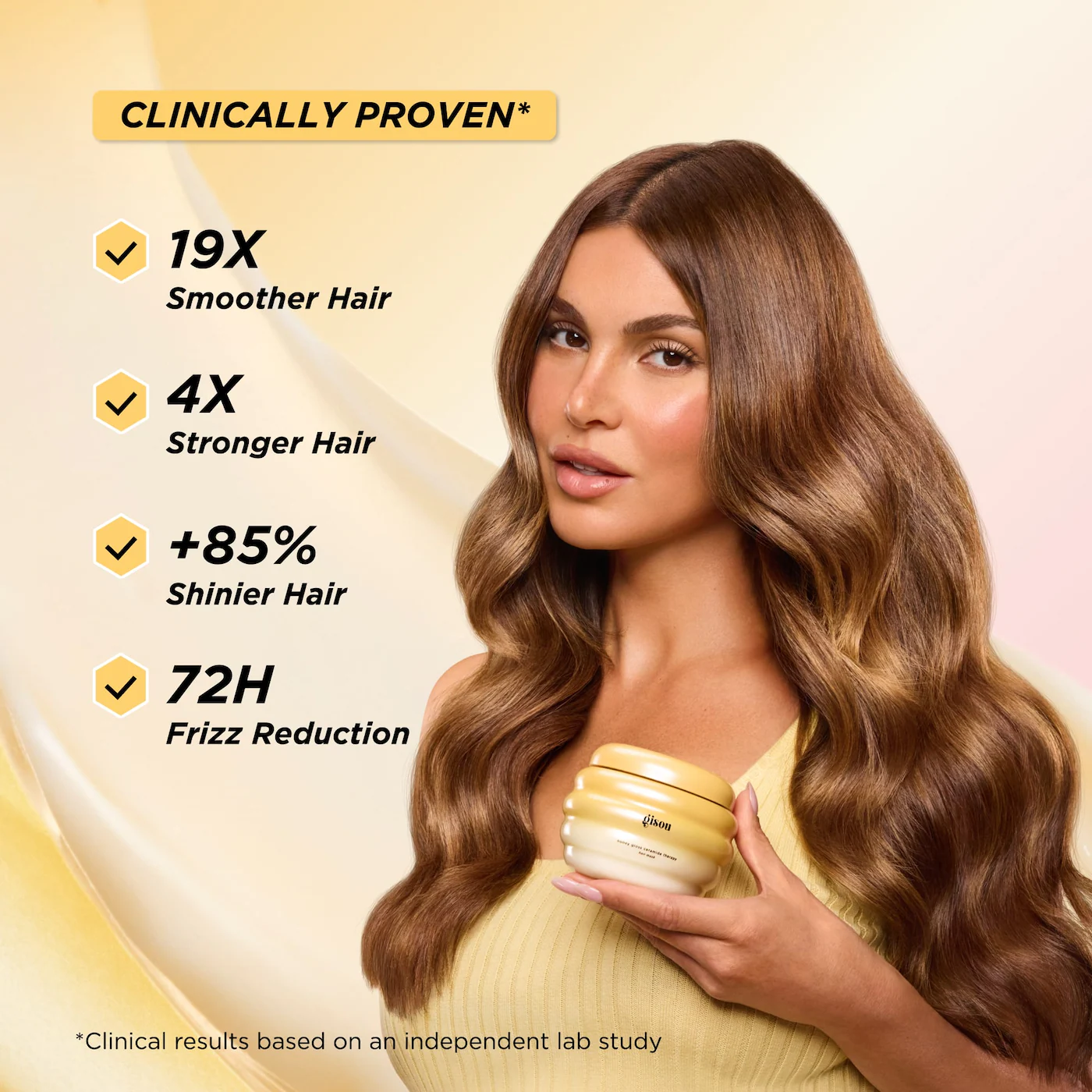 GISOU Honey Gloss Ceramide Therapy Hydrating Hair Mask - *PRE ORDER*