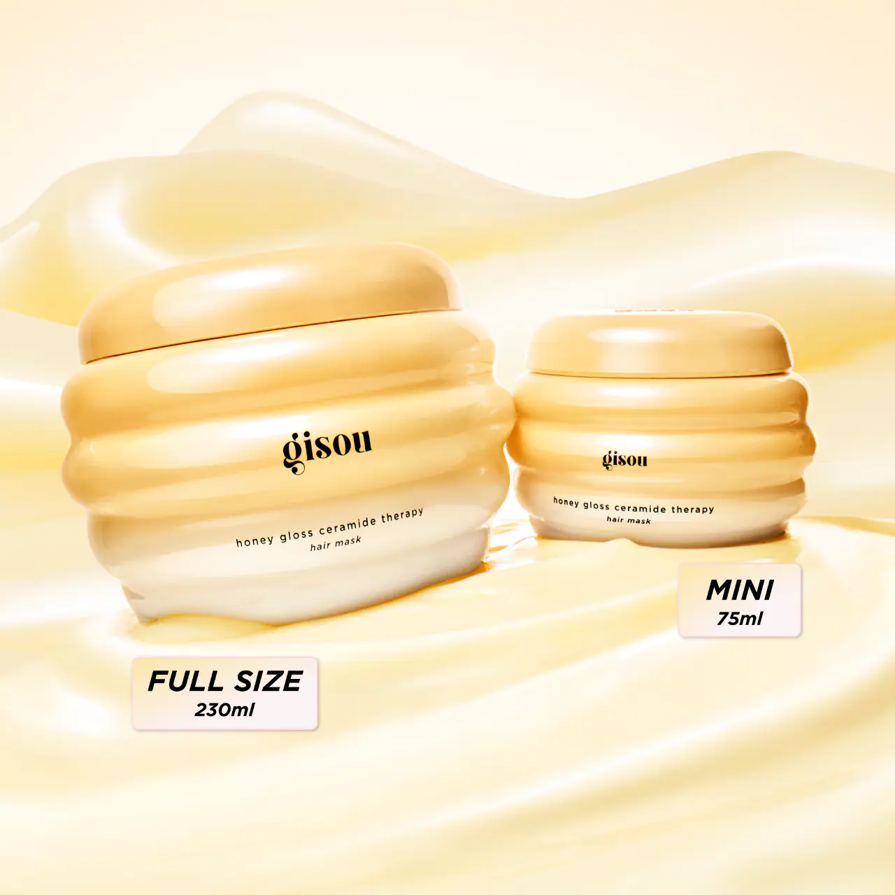 GISOU Honey Gloss Ceramide Therapy Hydrating Hair Mask - *PRE ORDER*