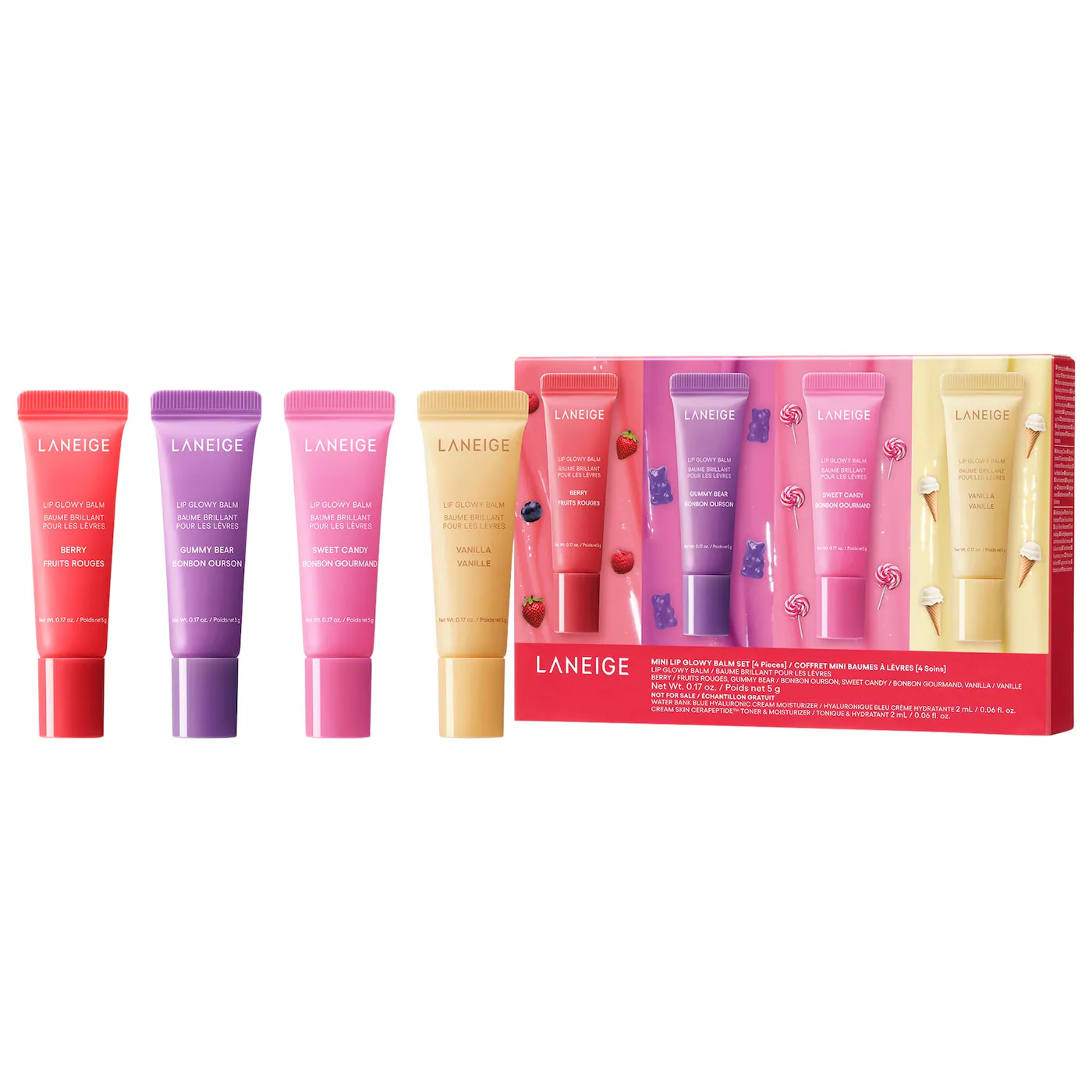 LANEIGE Mini Lip Glowy Balm Set -  *PRE ORDER*