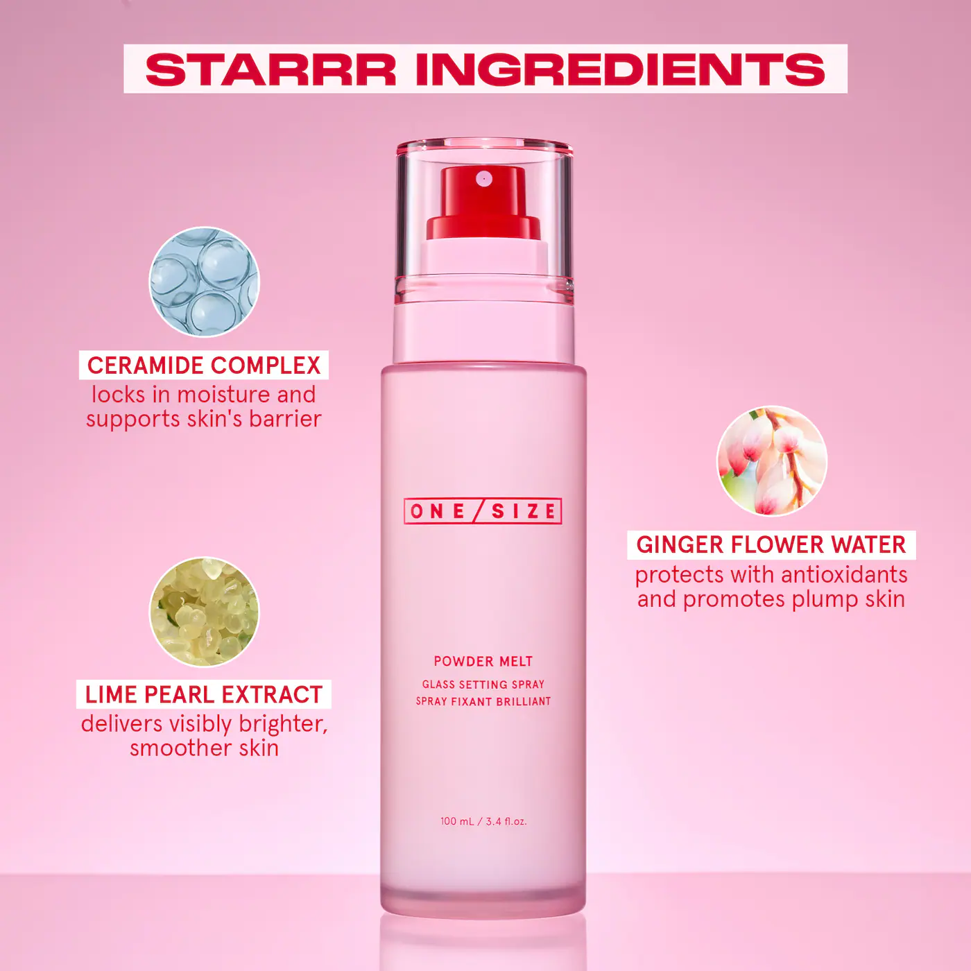 ONE/SIZE Powder Melt Glass Setting Spray - *PRE ORDER*