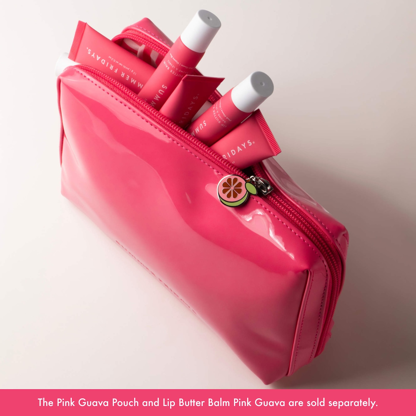 SUMMER FRIDAYS Pink Guava Pouch - *PRE ORDER*