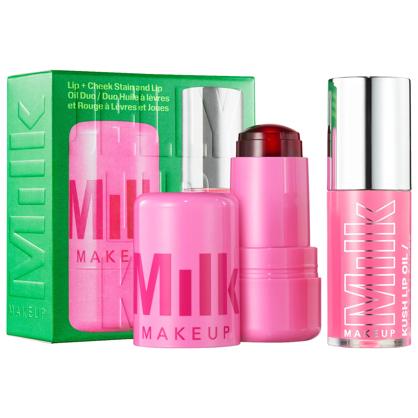MILK MAKEUP The Jelly Lip Kit: Lip + Cheek Stain & Lip Oil Duo - *PRE ORDER*