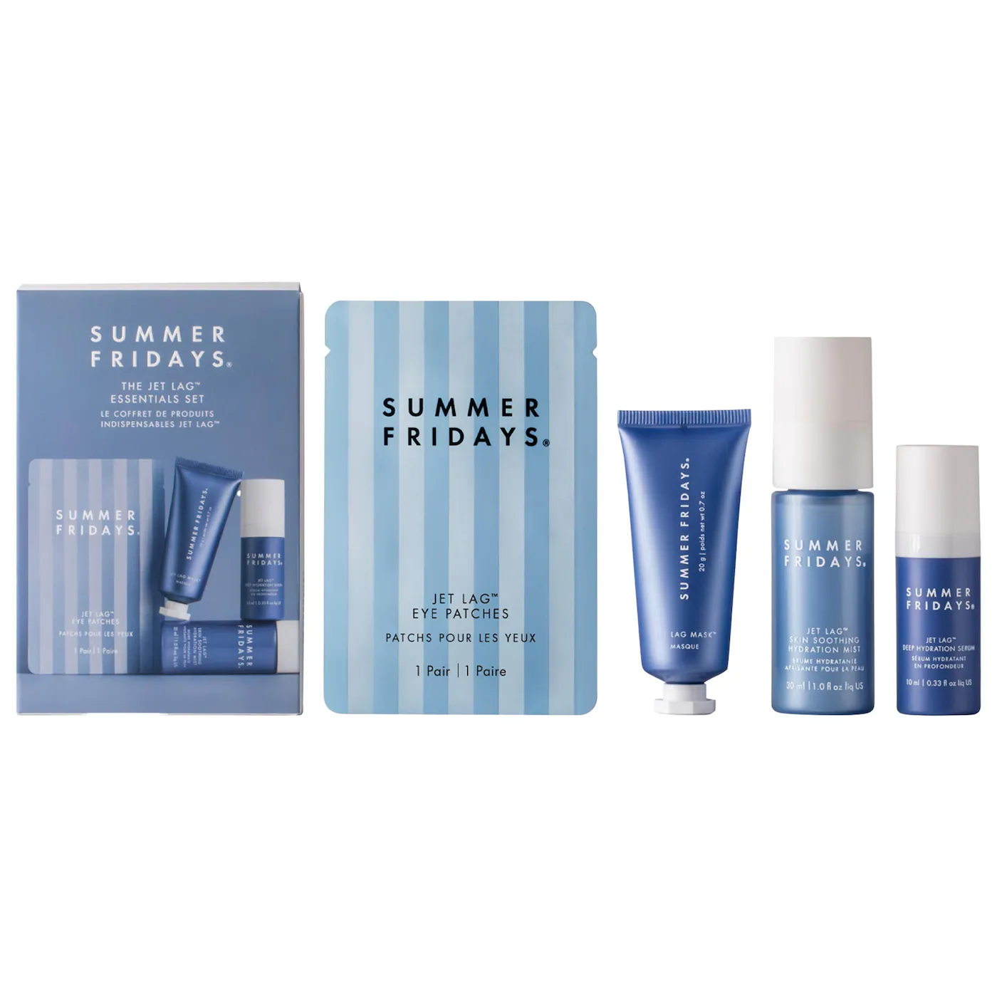 SUMMER FRIDAYS The Jet Lag Essentials Hydration Set for Travel - *PRE ORDER*