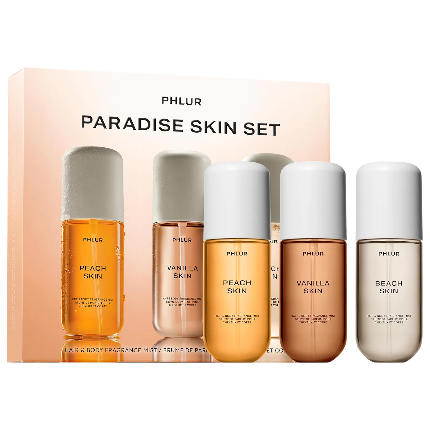 PHLUR Paradise Skin Hair and Body Fragrance Mist Set - *PRE ORDER*