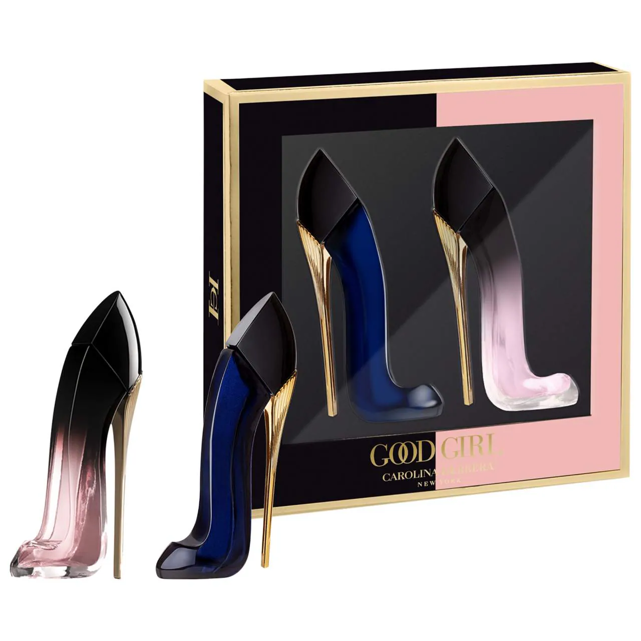 CAROLINA HERRERA Mini Good Girl & Good Girl Blush Elixir Perfume Set - *PRE ORDER*