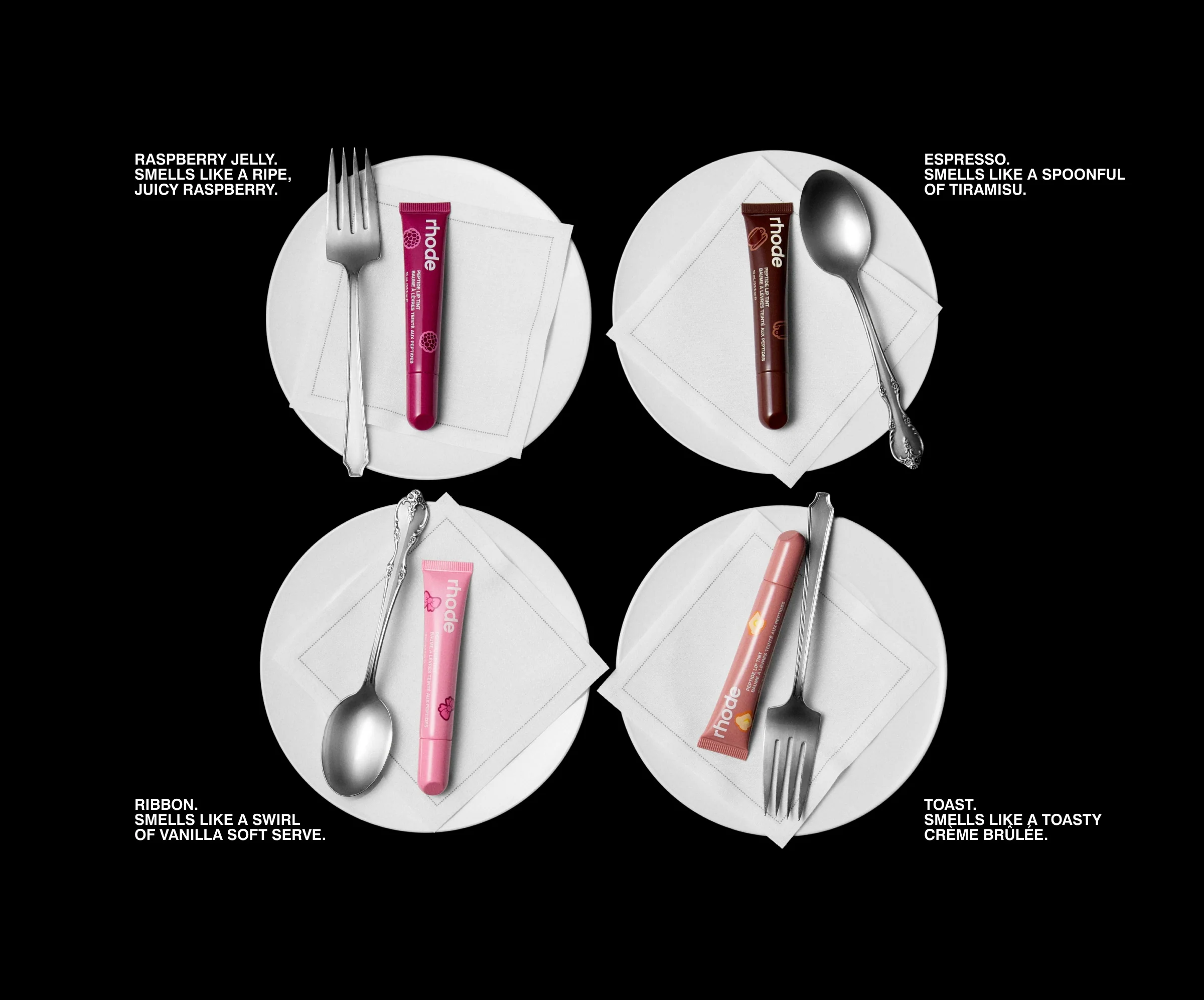 RHODE the scented peptide lip tint set - *PRE ORDER*