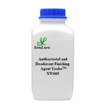 Antibacterial and deodorizing finishing agent YooboTM-XW660