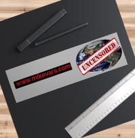 Uncensored crazy ass Bumper Stickers