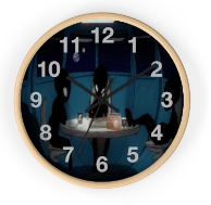 Alien Wall clock