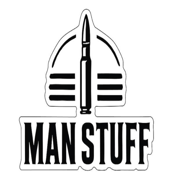 Man Stuff Laminated Sticker
