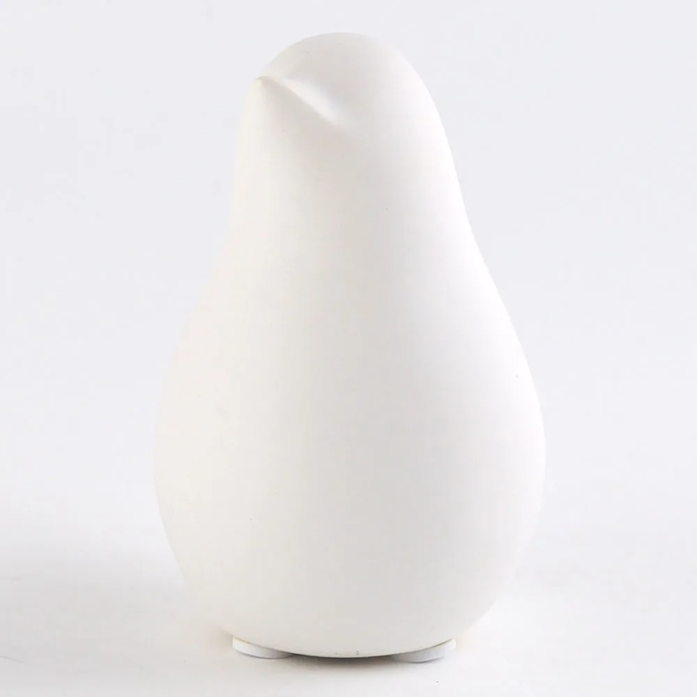 5-Zoll Keramikvogel in Mattweiß - Dekoratives Ornament für Zuhause, Hotel und Restaurant