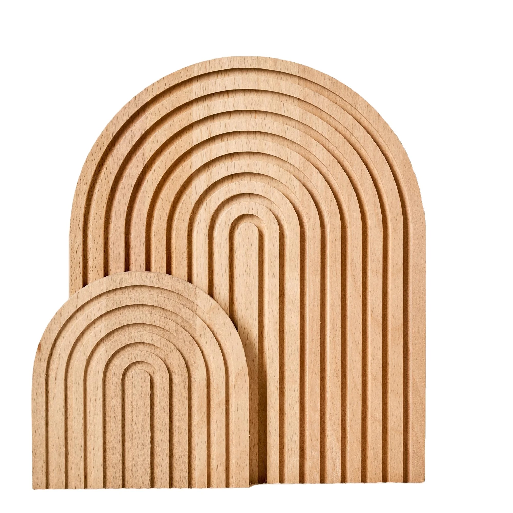 Holzbogen Regenbogen Deko – Wohn-, Regal-, Tisch- und Kommodendekoration für Ihr Wohnzimmer