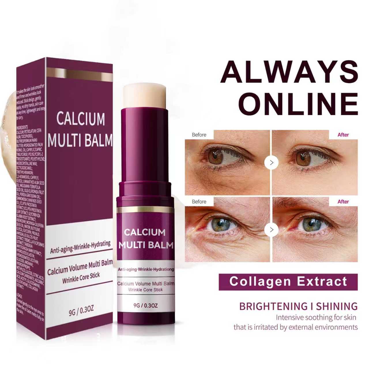 Calcium Volume Multi Balm, Anti-Aging, Sagging, Wrinkles Core Stick