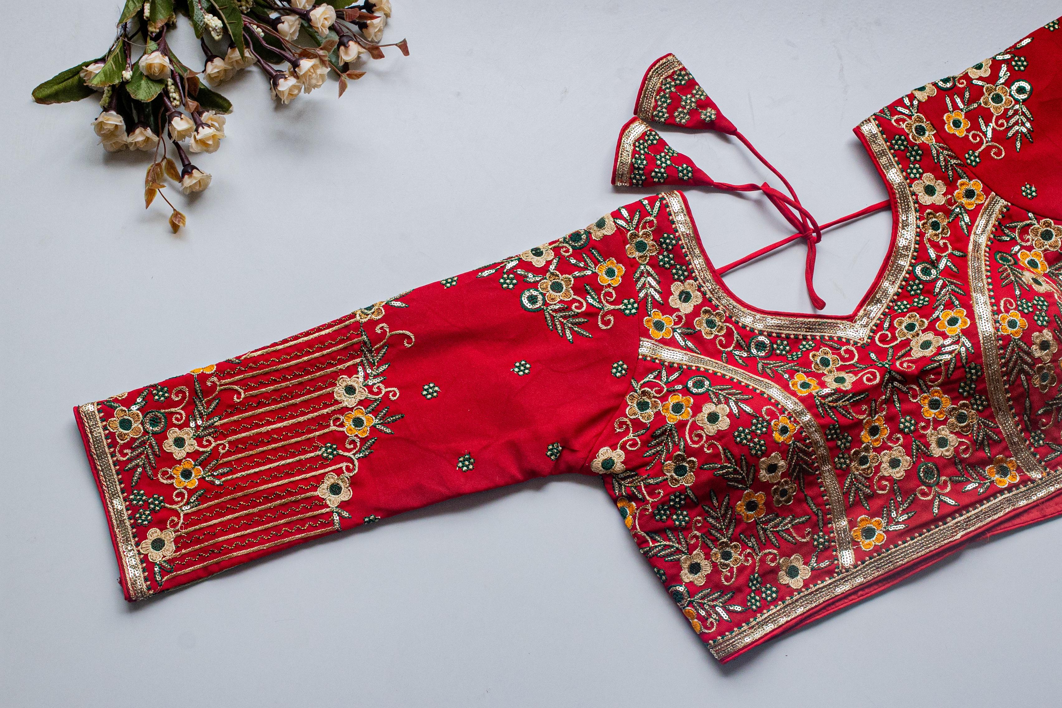 Beautiful coading work with multi & handtouch sequence all over blouse