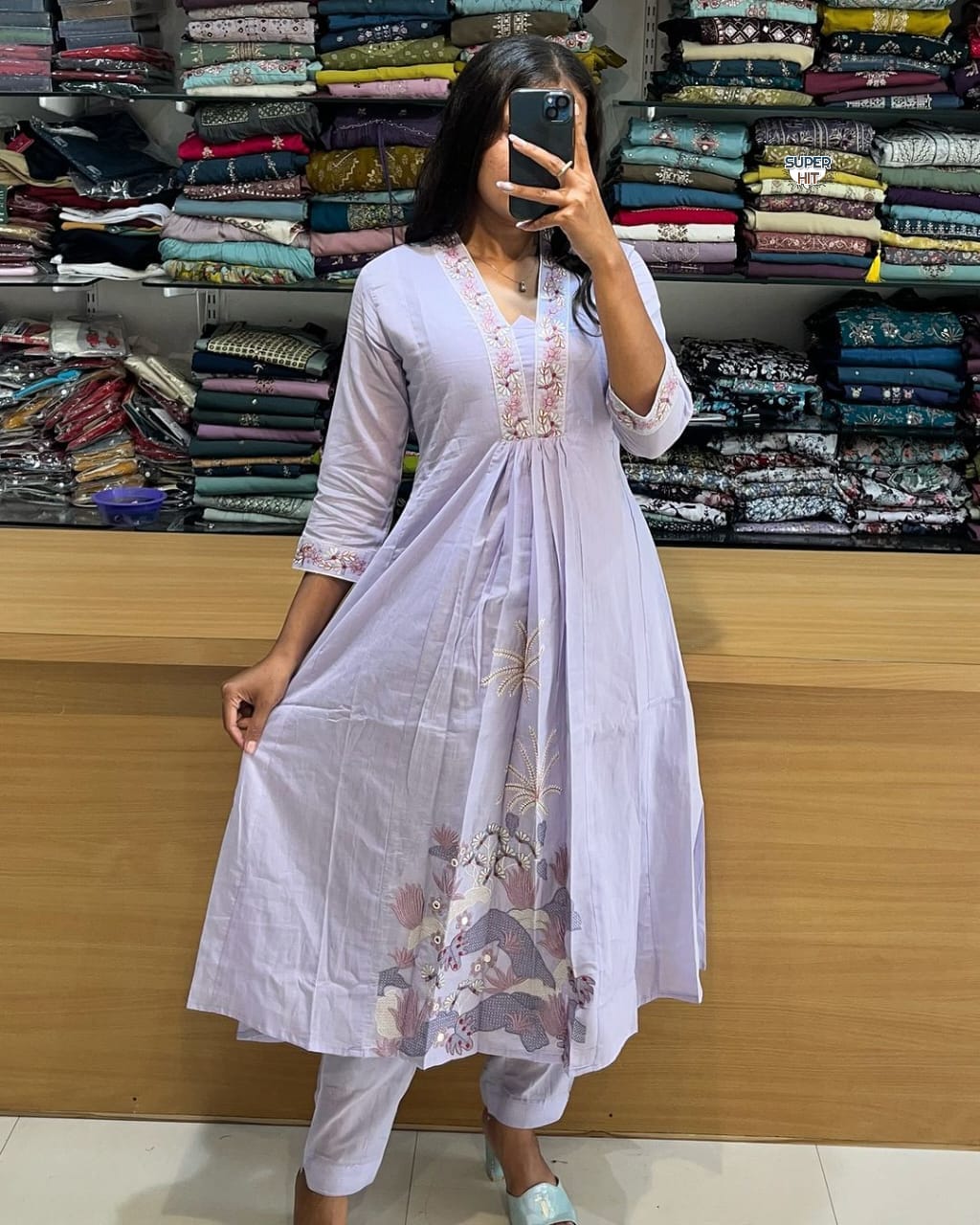 Cotton kurti set