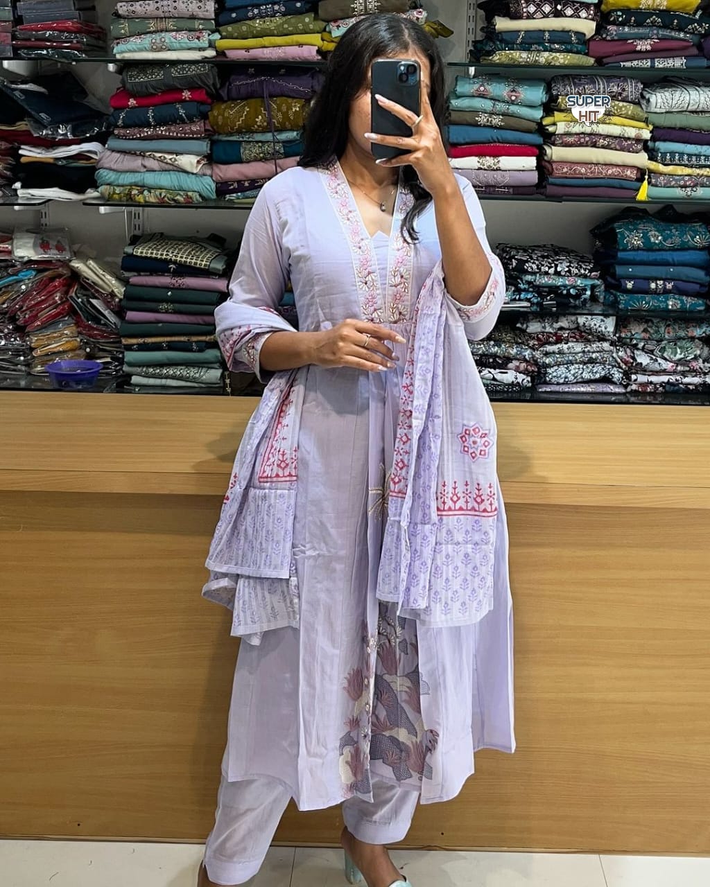 Cotton kurti set