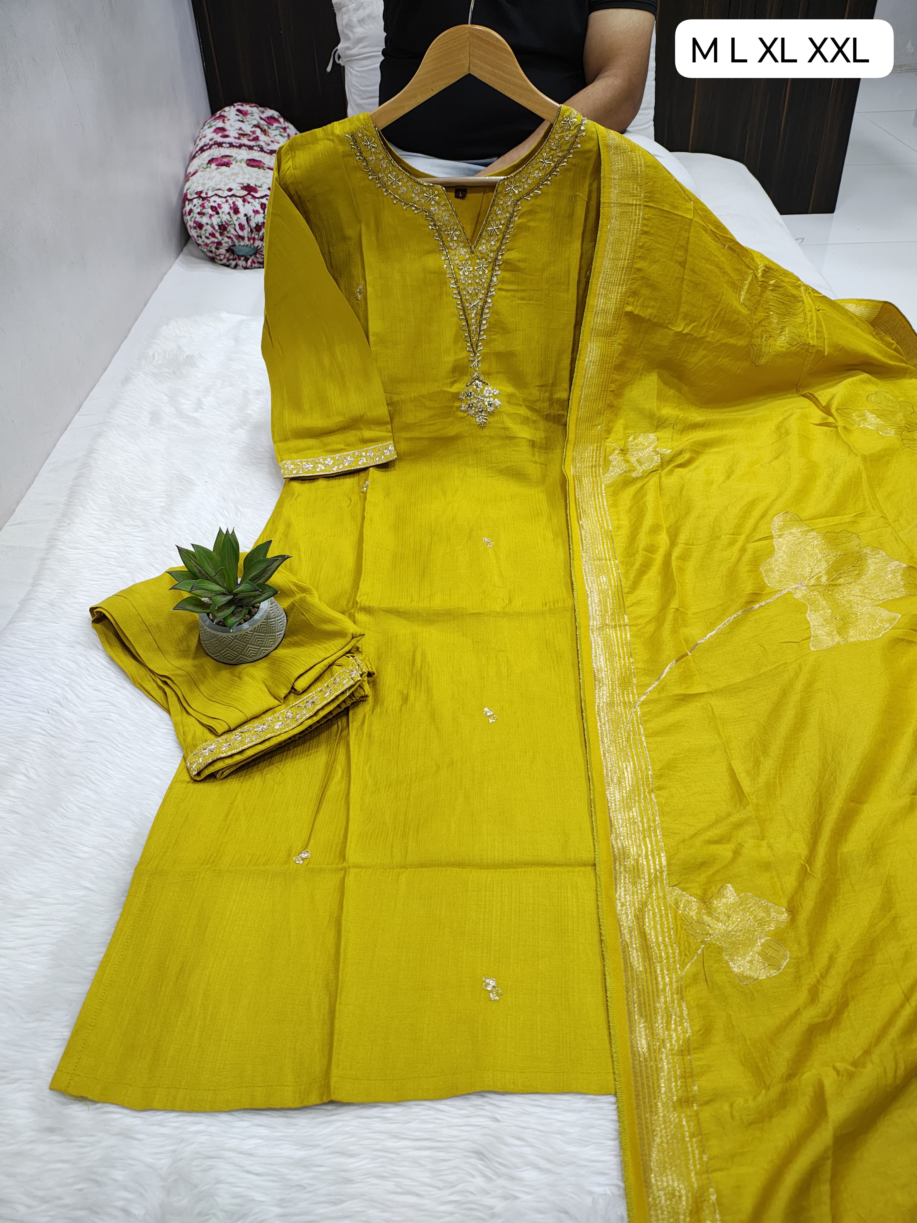 KURTI WITH PANT AND DUPPTA SET 😍