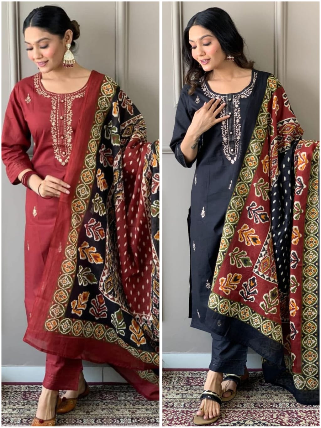 Get ready to turn heads with our cotton set🍁