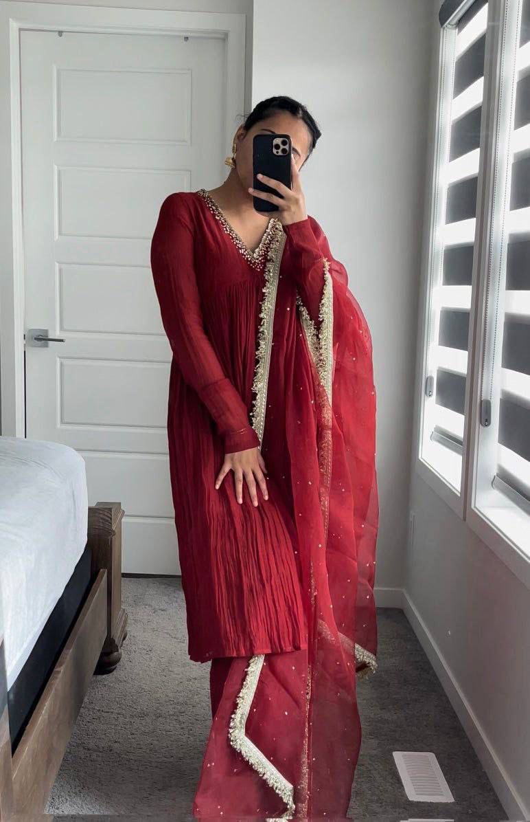 Anarkali Dupptta Bottom