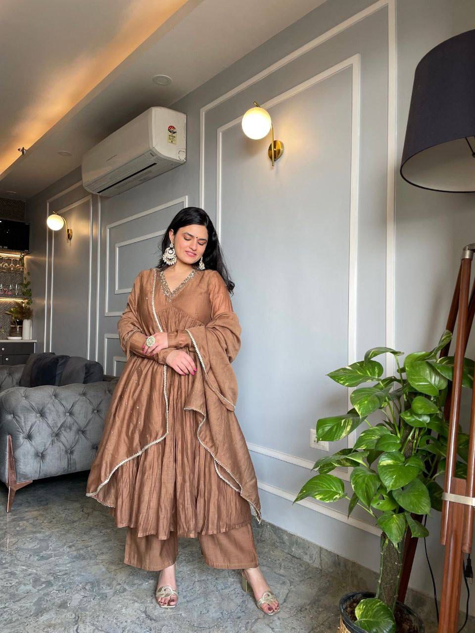 Anarkali Dupptta Bottom