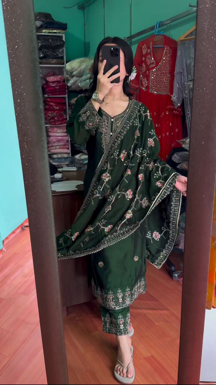  Fancy Top-Dupatta and Fully Stitched Sharara💥👗💃🛍👌
