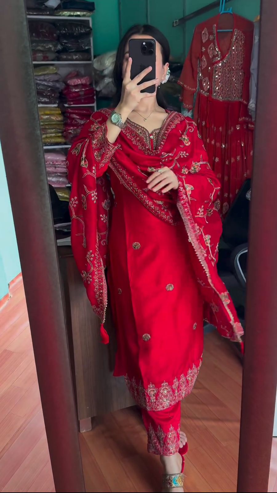  Fancy Top-Dupatta and Fully Stitched Sharara💥👗💃🛍👌
