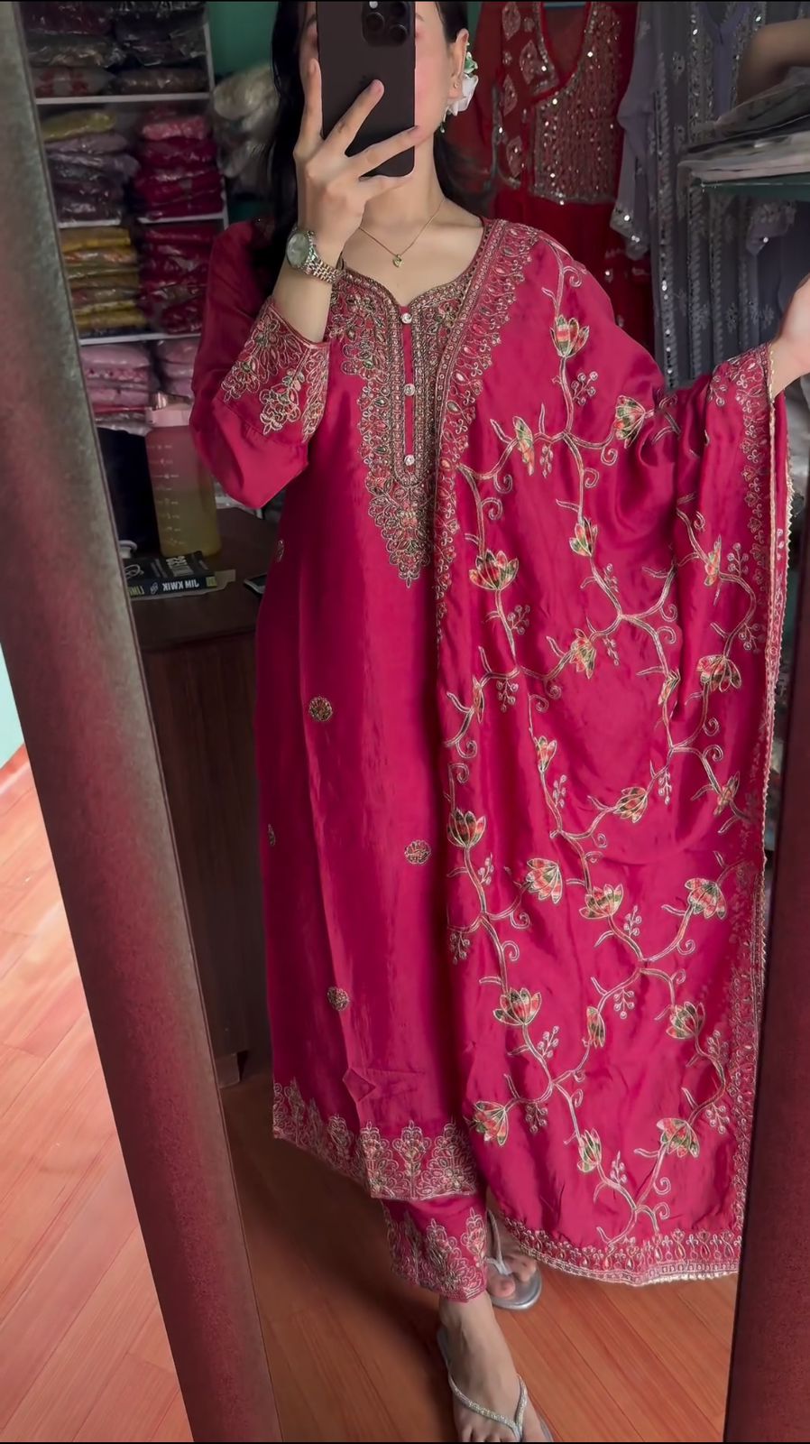  Fancy Top-Dupatta and Fully Stitched Sharara💥👗💃🛍👌