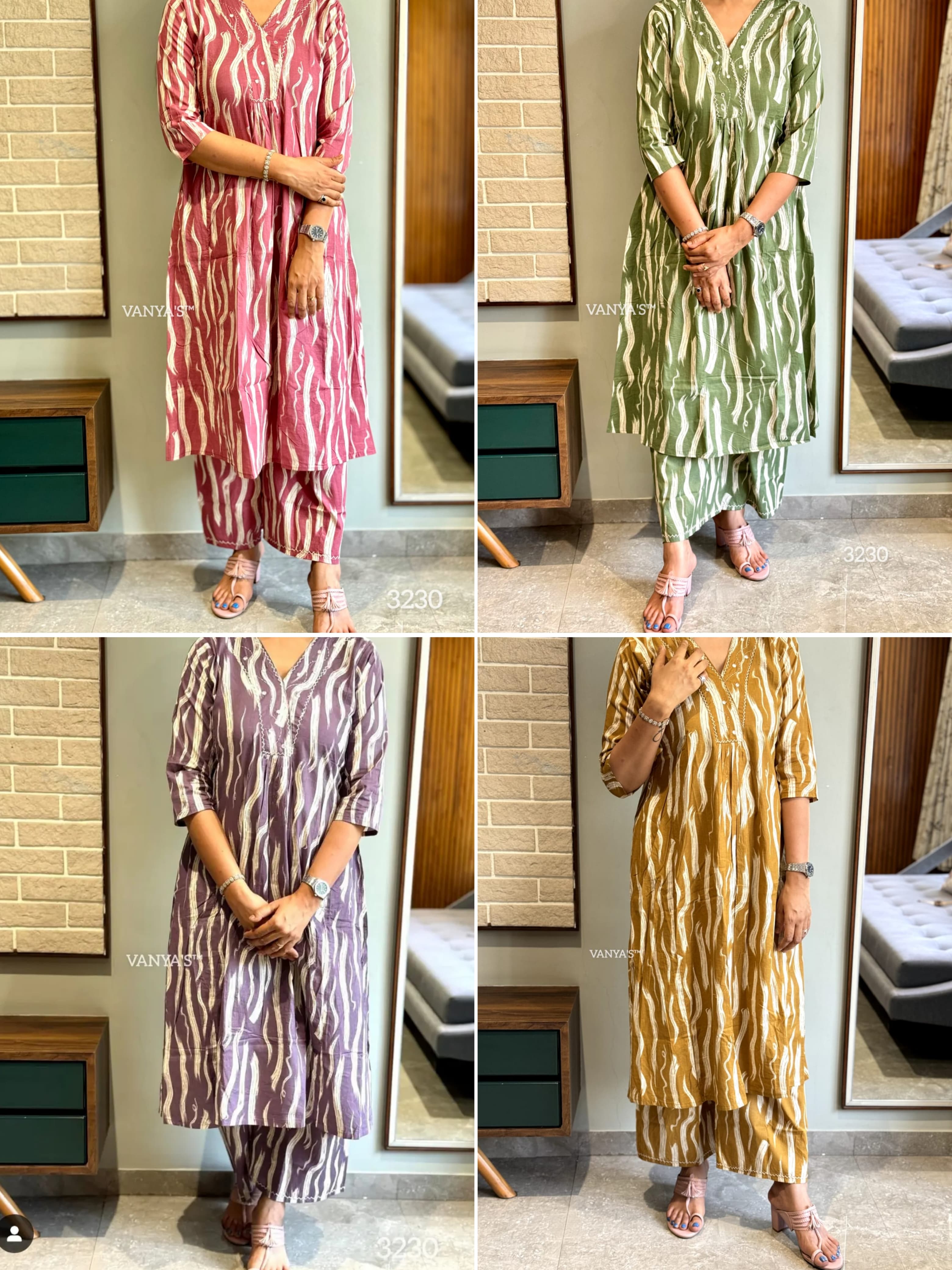  Elevate your style with this chic kurta culottes set