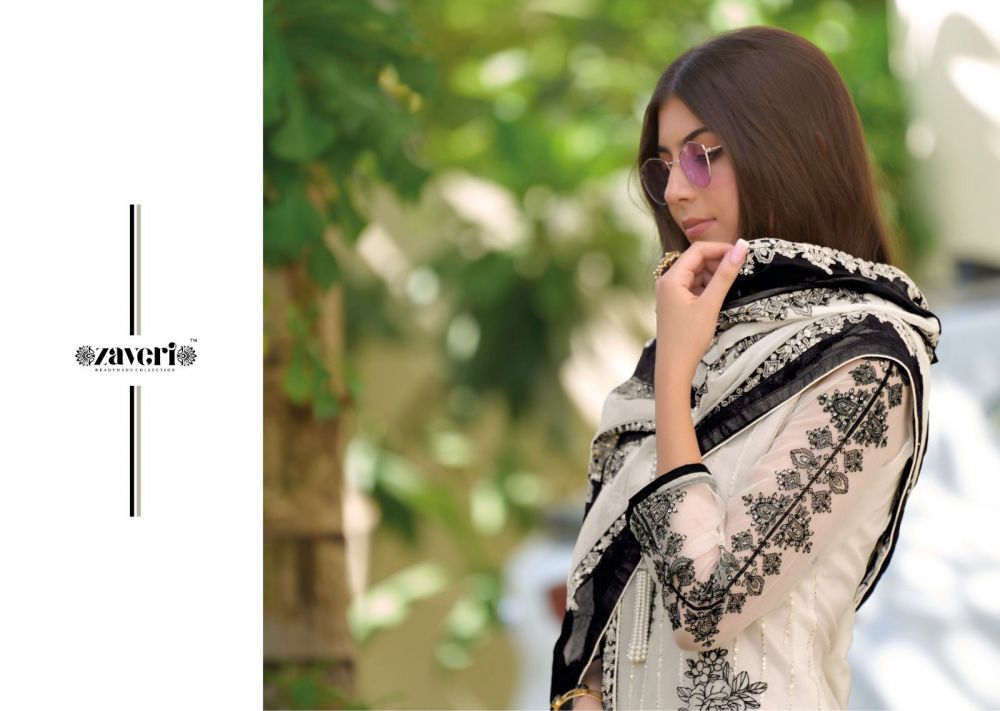 Zaveri BLACK WHITE NOOR Readymade