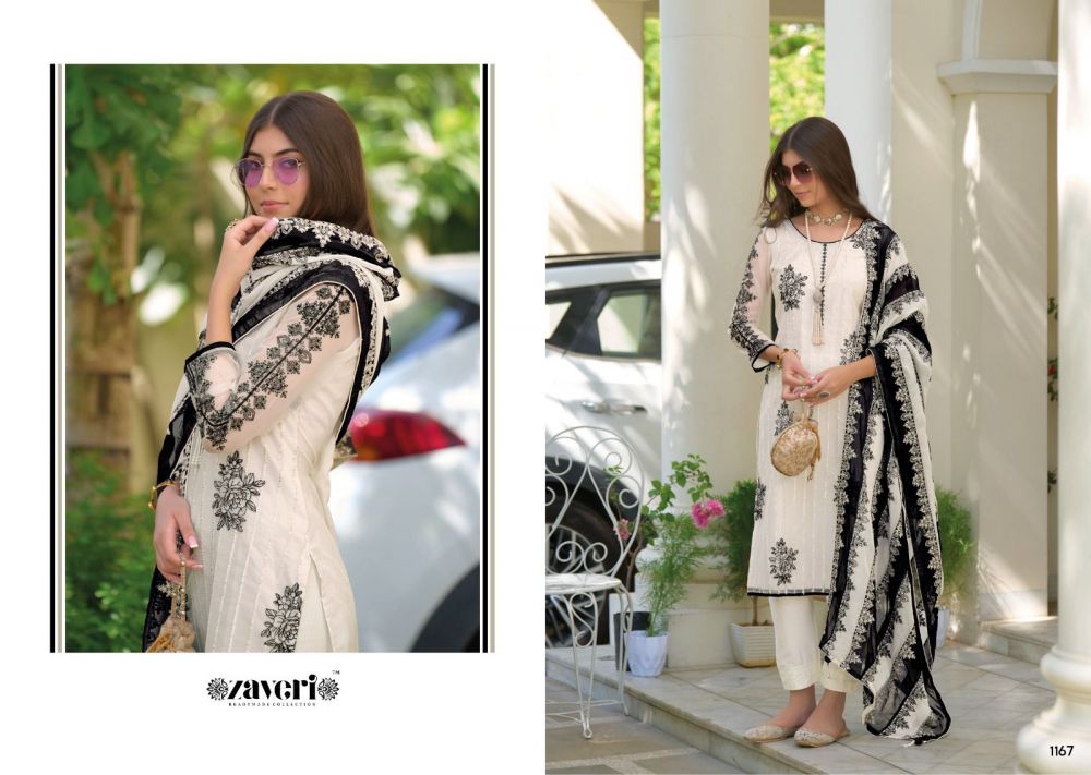 Zaveri BLACK WHITE NOOR Readymade