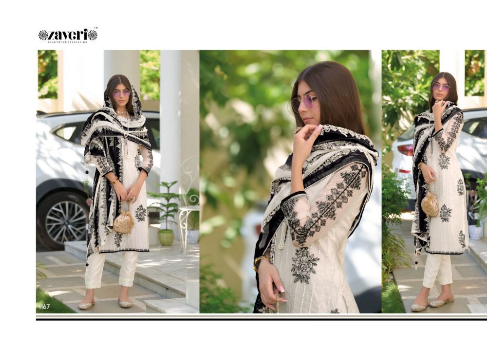 Zaveri BLACK WHITE NOOR Readymade