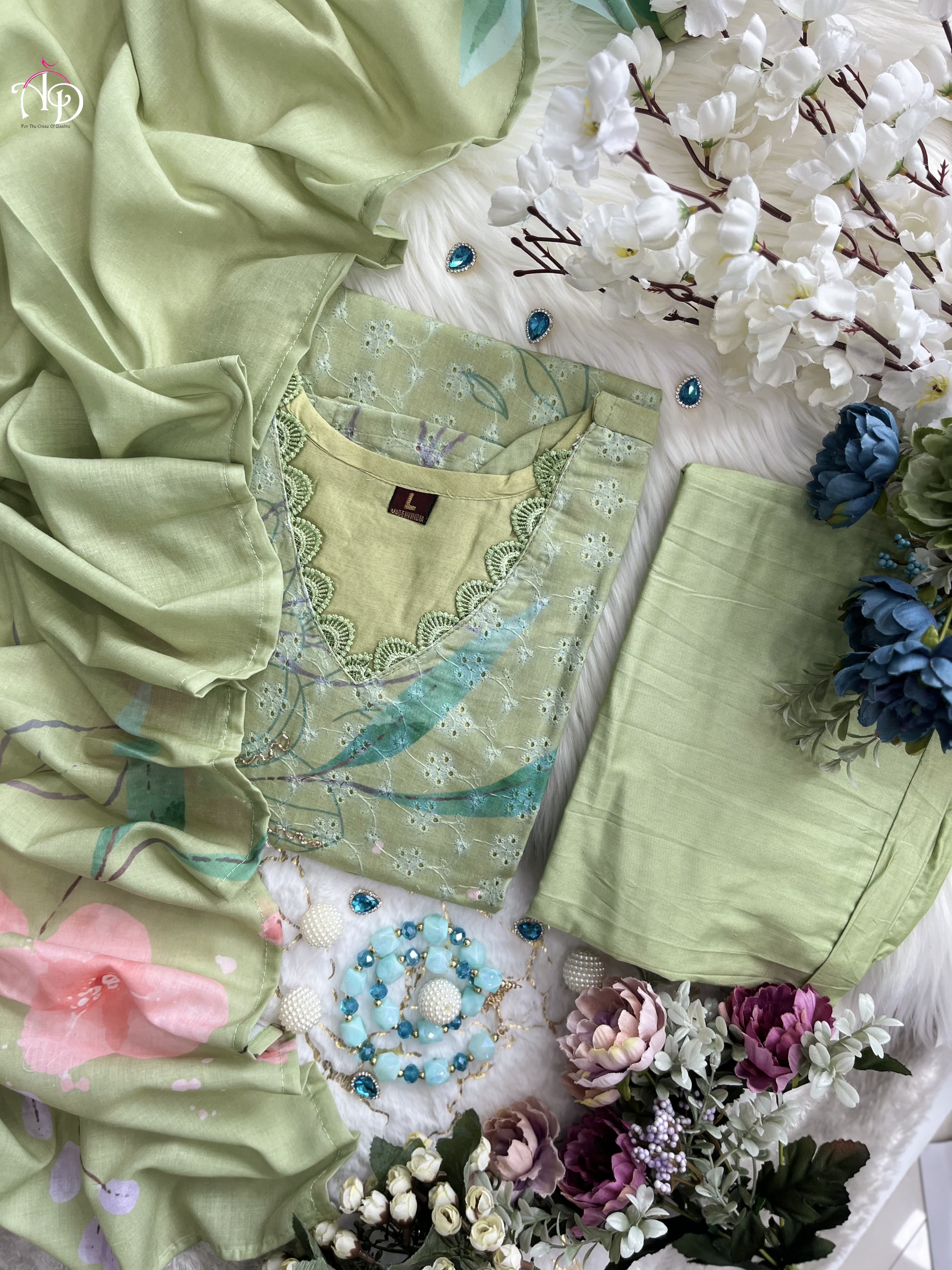 NEW SHIFLI  LUNCHING LINEN Suit Set