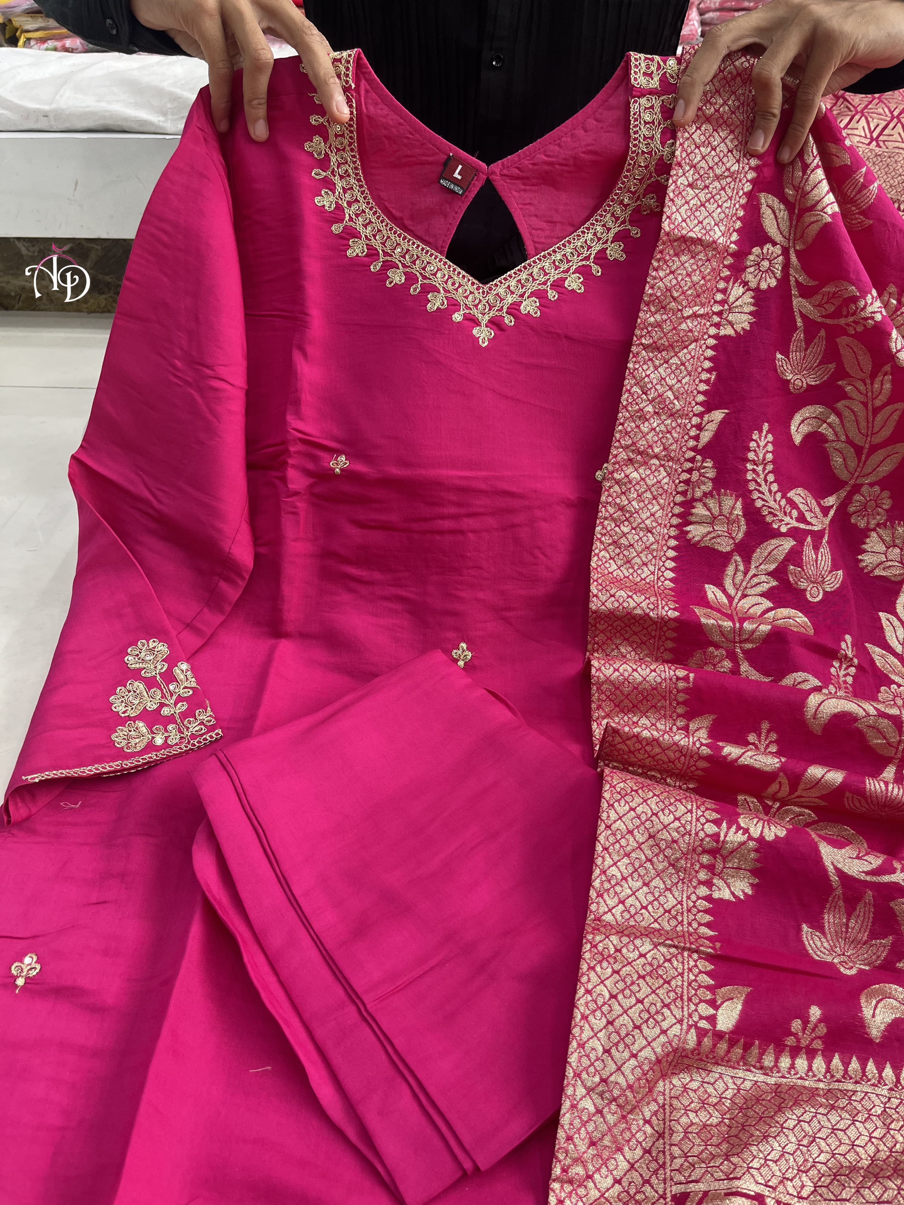 NEW SHIFLI  LUNCHING LINEN Suit Set