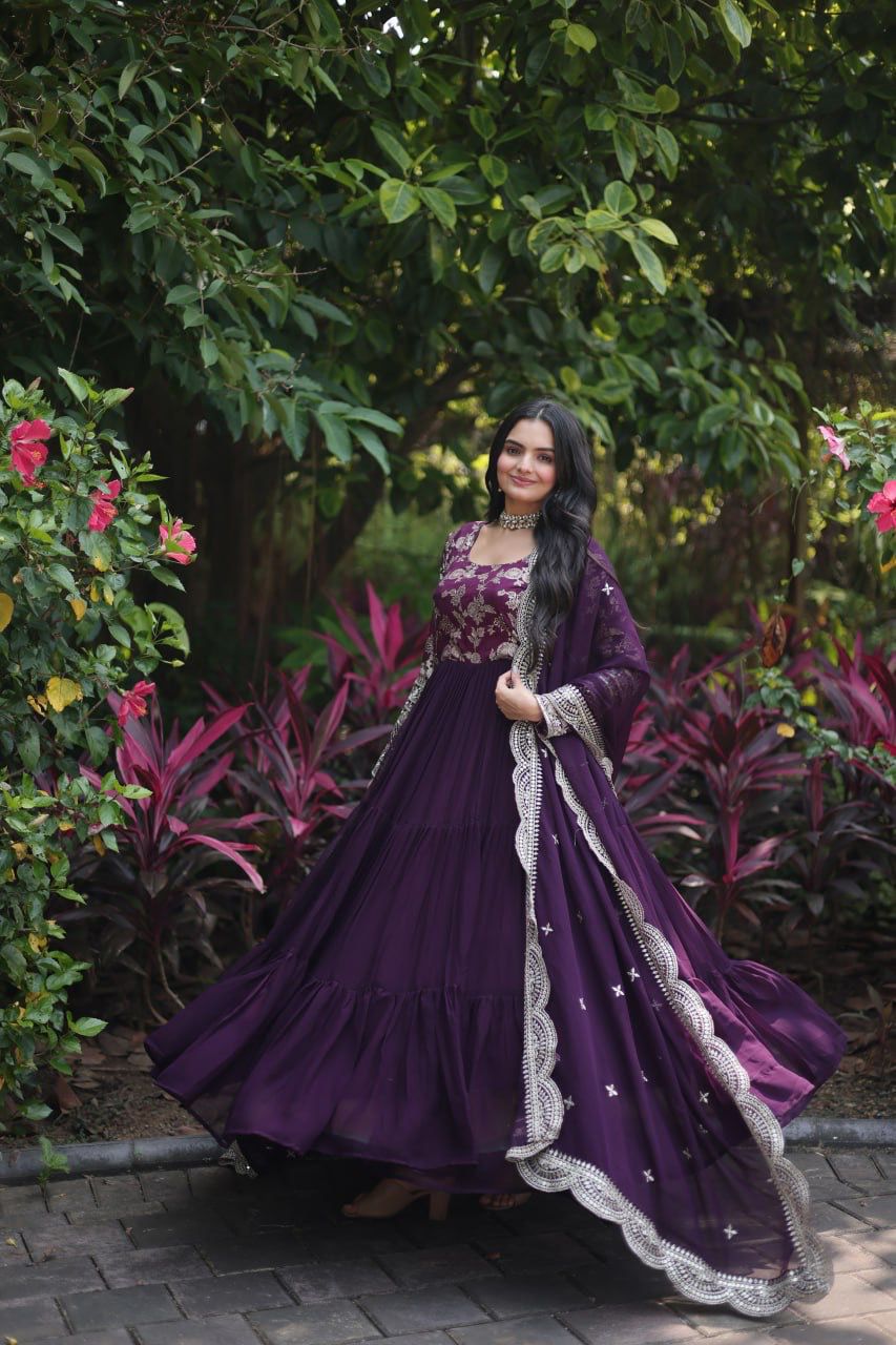 Faux Blooming gown