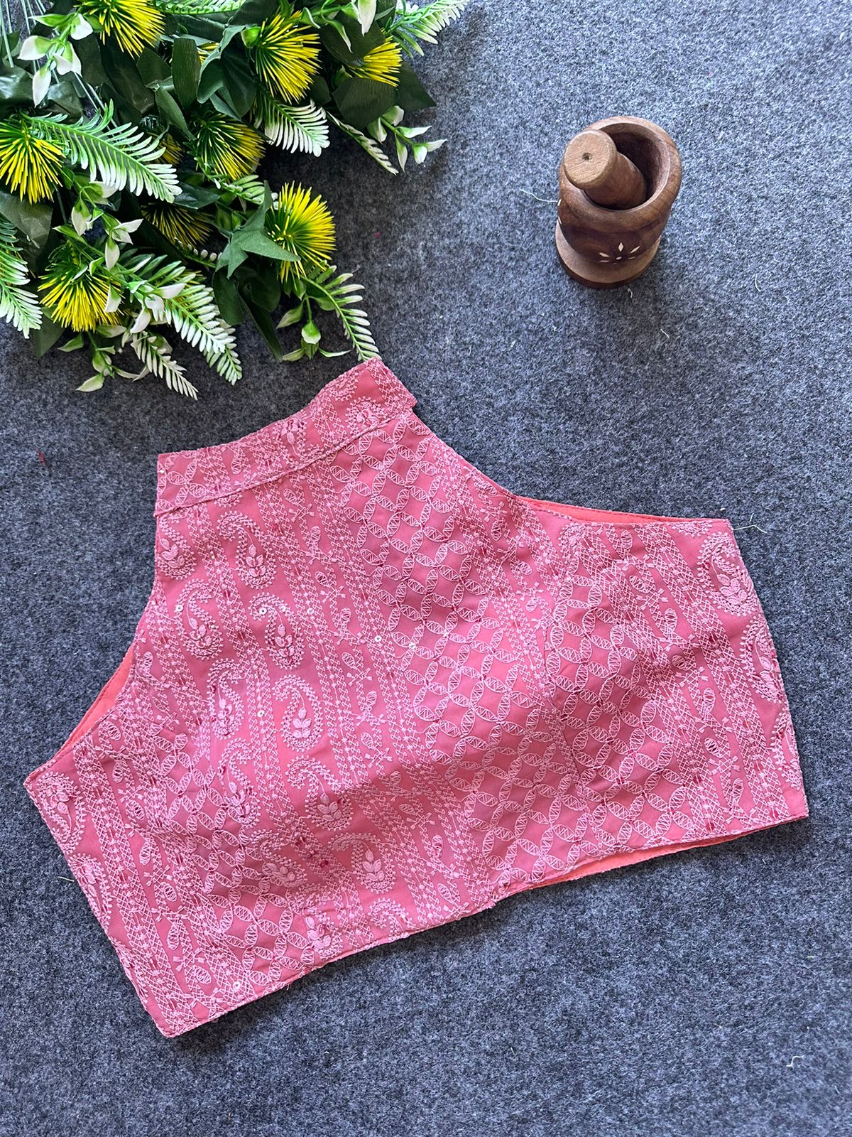 Trendy Helter Neck Blouse 