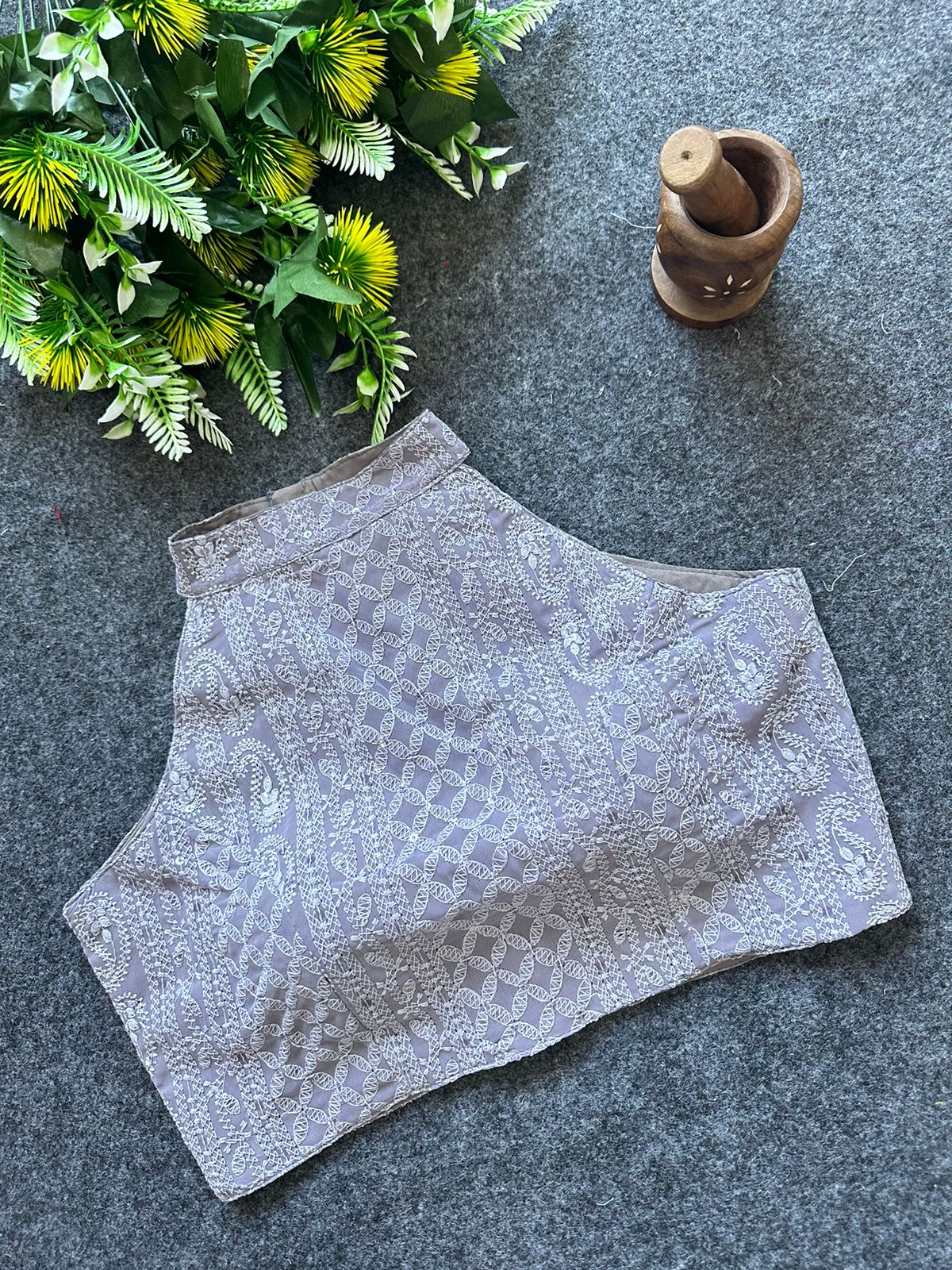 Trendy Helter Neck Blouse 
