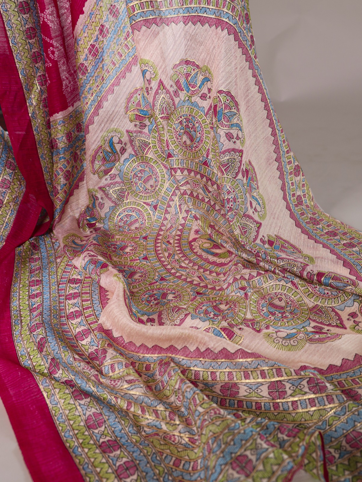GREEN SILK SAREE