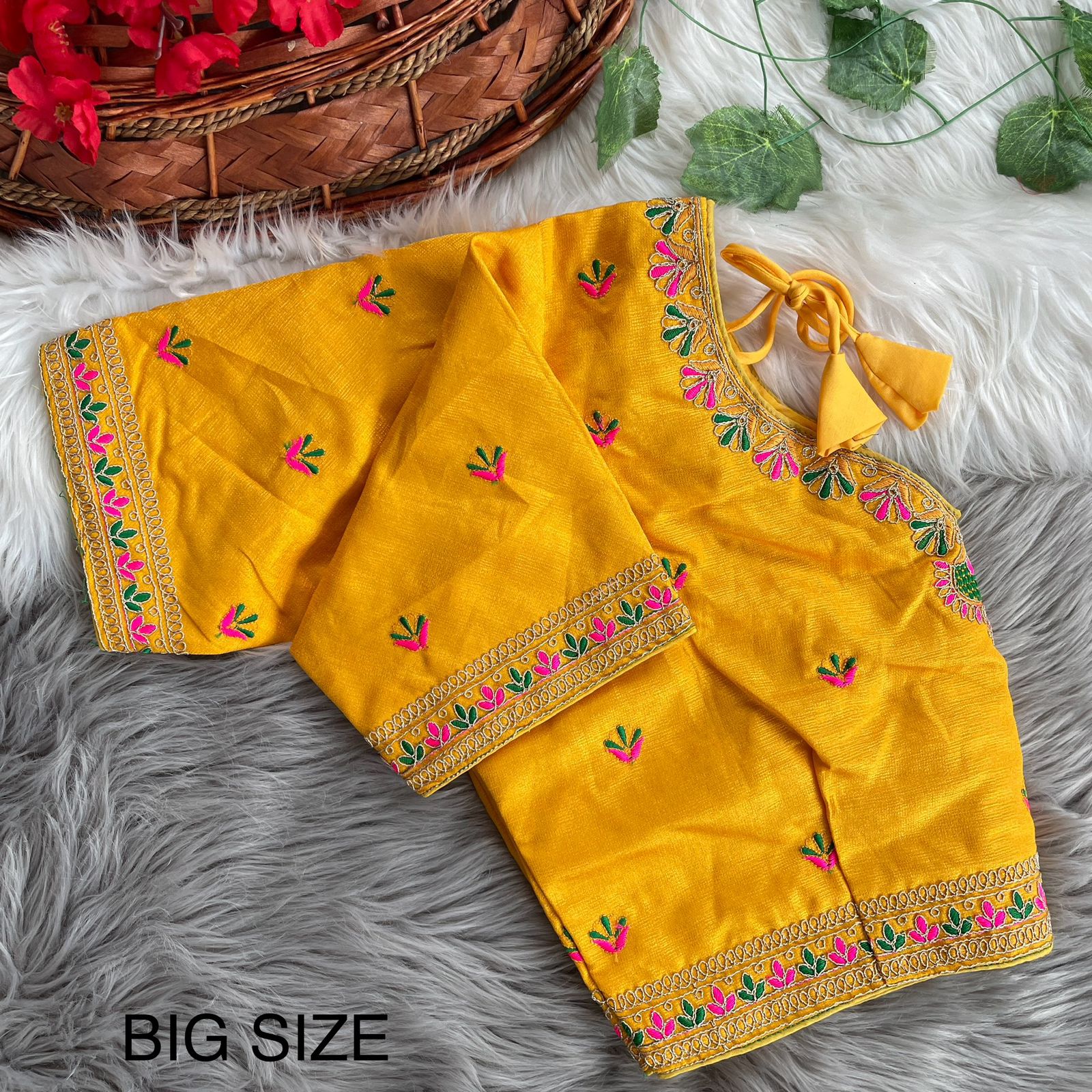 Heavy Embroidery Work Blouse