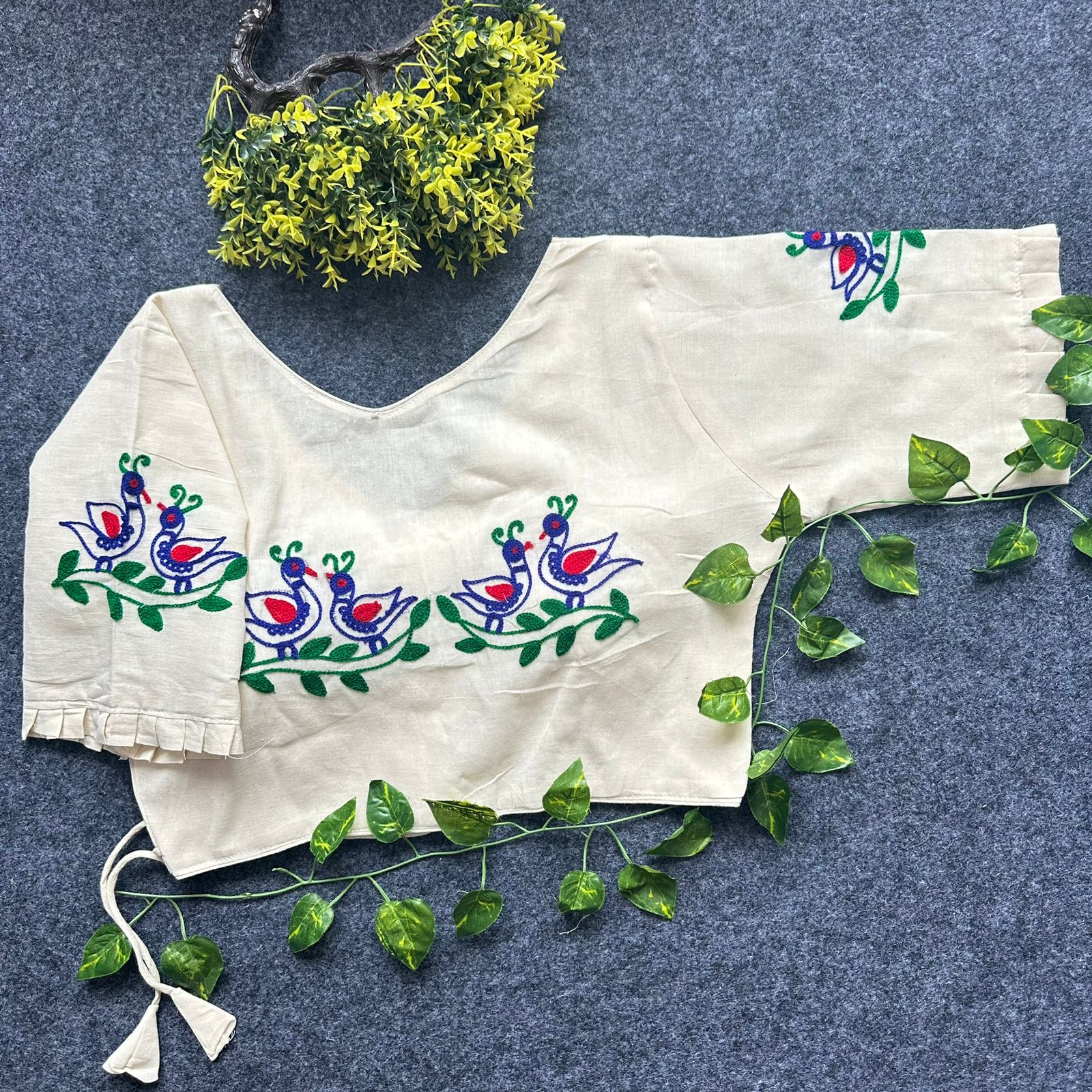 New Khadi Trends Blouse