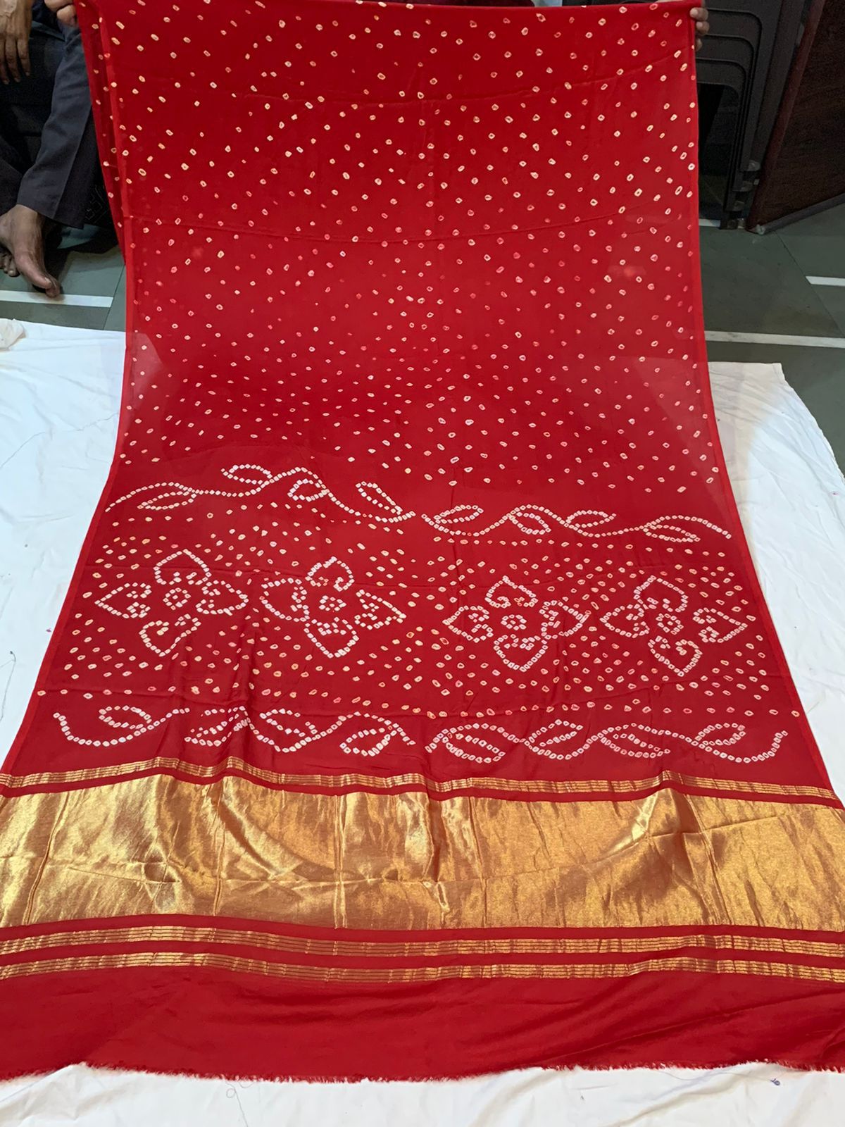 GAJJI SILK PALLU lagdi pata SAREES*