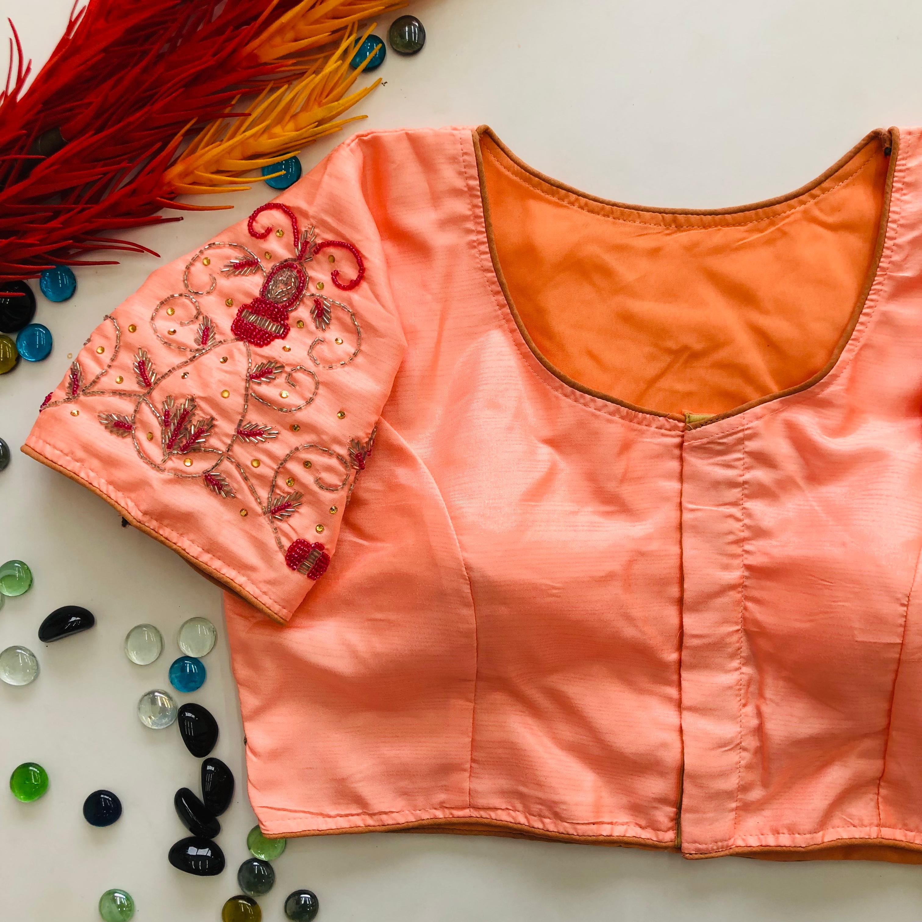  pearl work Party wear  blouse