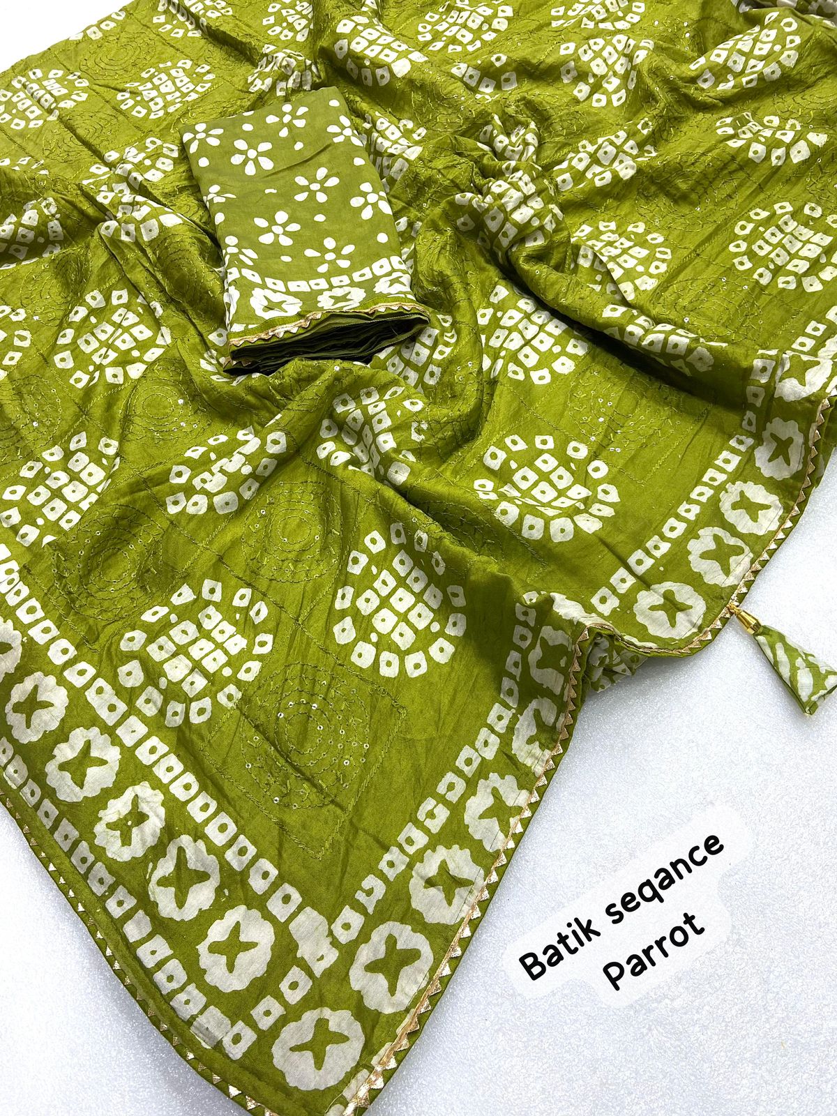 BATIK PRINT SAREE