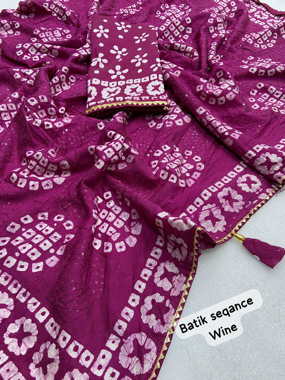 BATIK PRINT SAREE