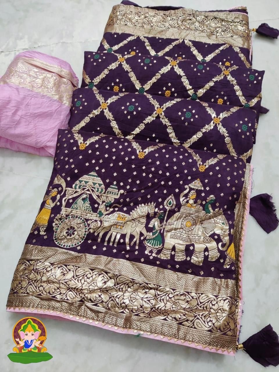 Pure viscose Dolla Silk Saree 