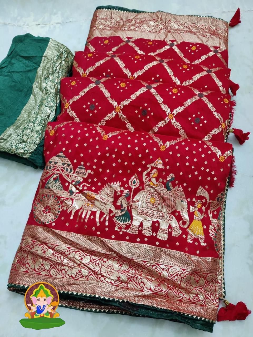 Pure viscose Dolla Silk Saree 