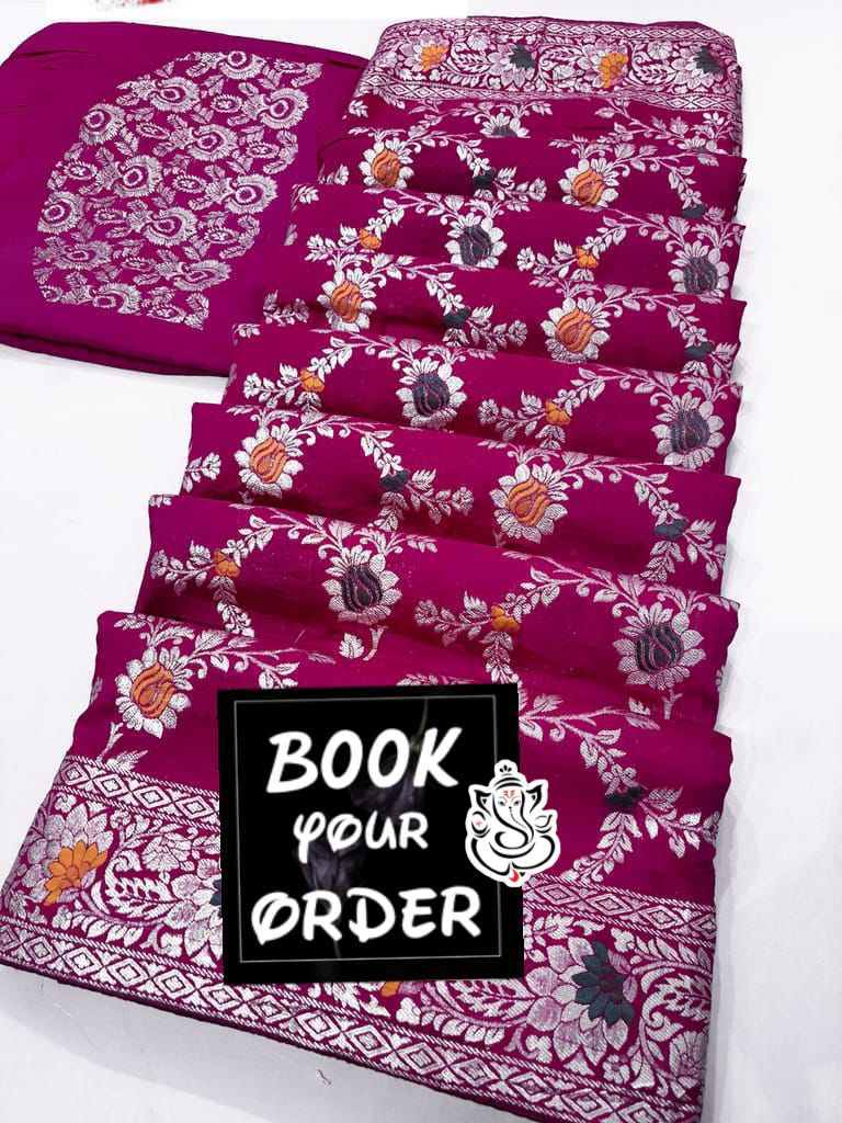 Banarasi Dola silk saree.