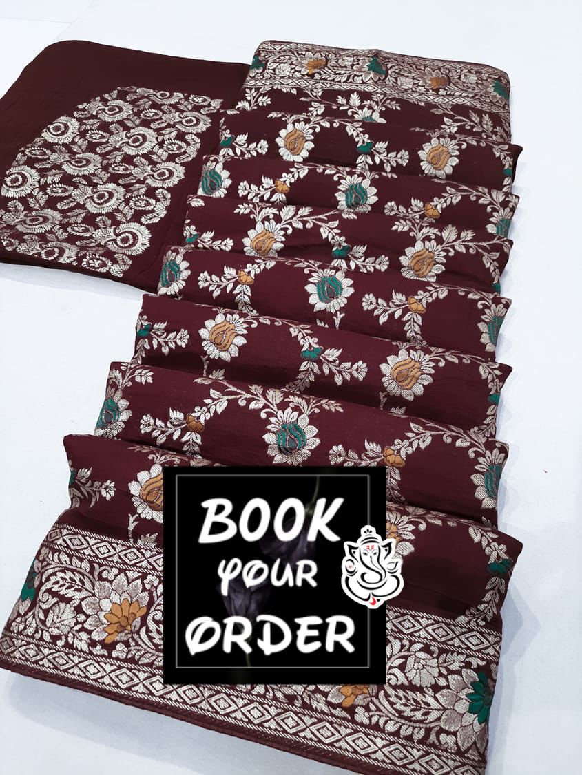 Banarasi Dola silk saree.
