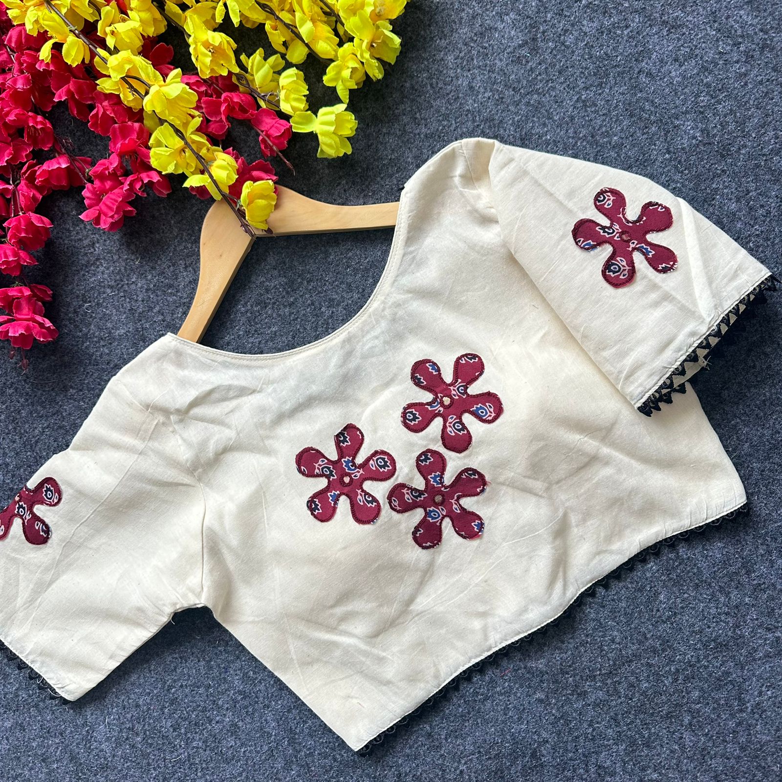 Pure Khadi Cotton Blouse