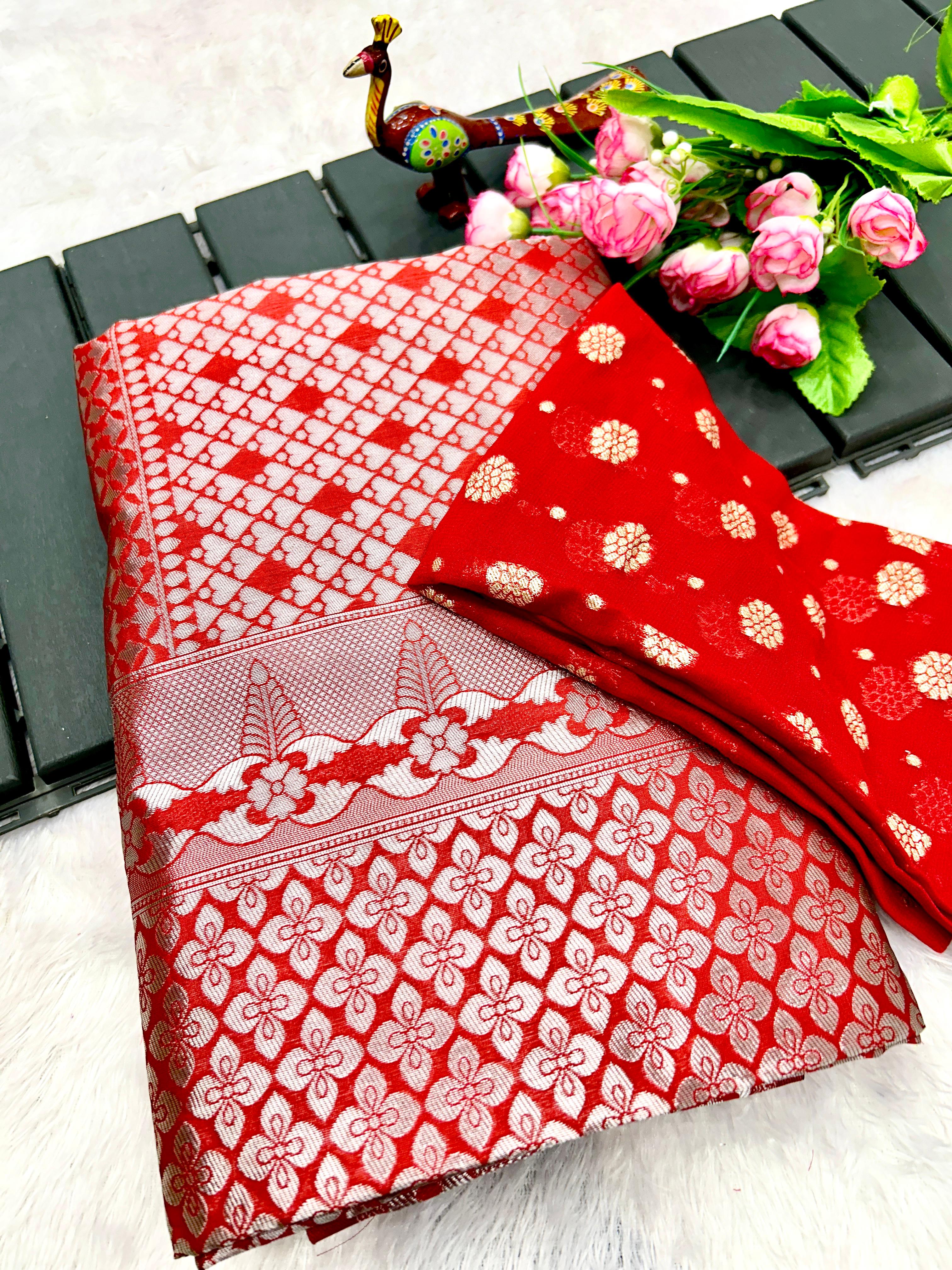 Karwa Chauth  special silk saree